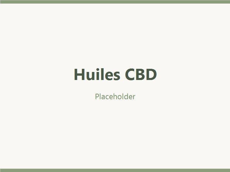 Huiles CBD full spectrum 5% à 30% - boutique CBD Lyon 1er Terreaux