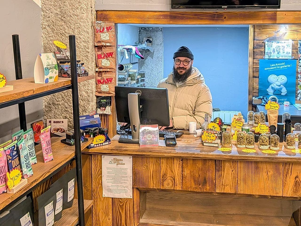 Boutique CBD légale Histoire de Graines Lyon Terreaux